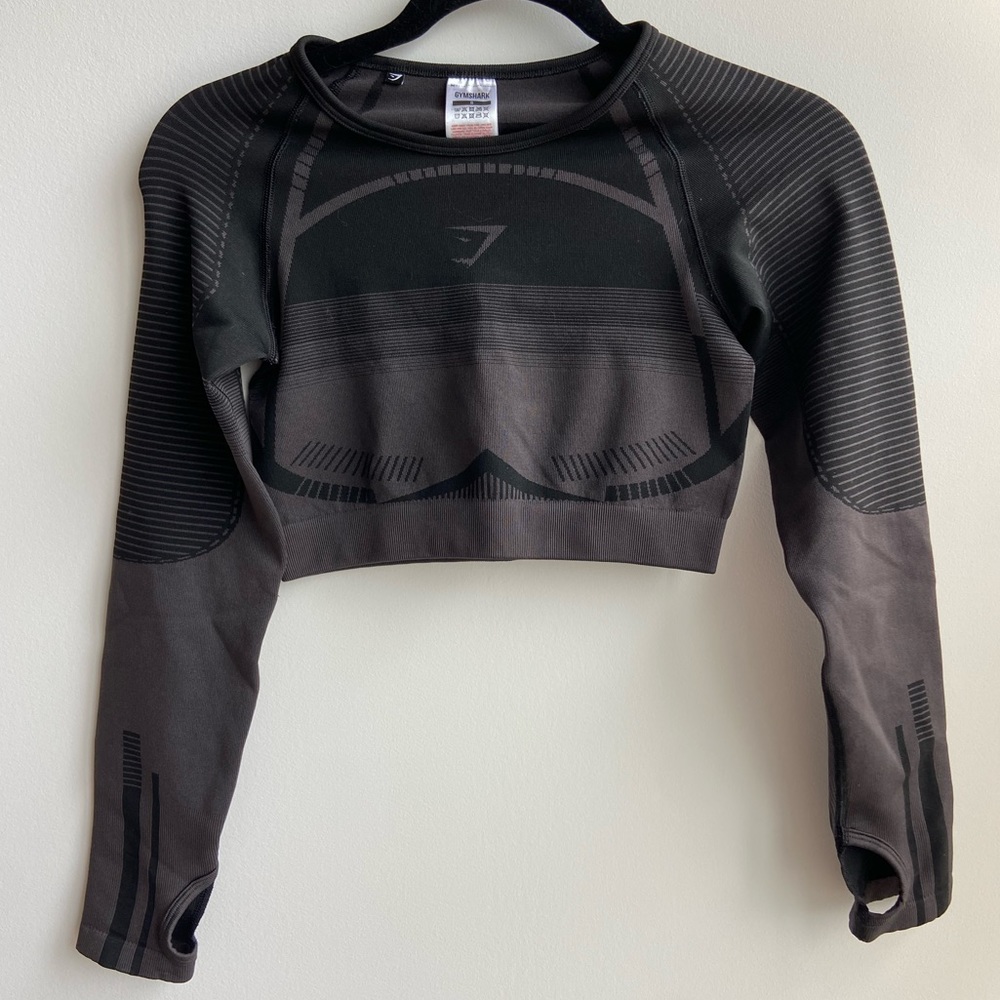 Gymshark cropped workout top